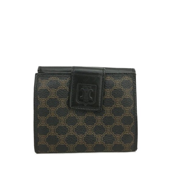 002171J Celine Wallet Bifold Macadam PVC - Picture 1 of 9